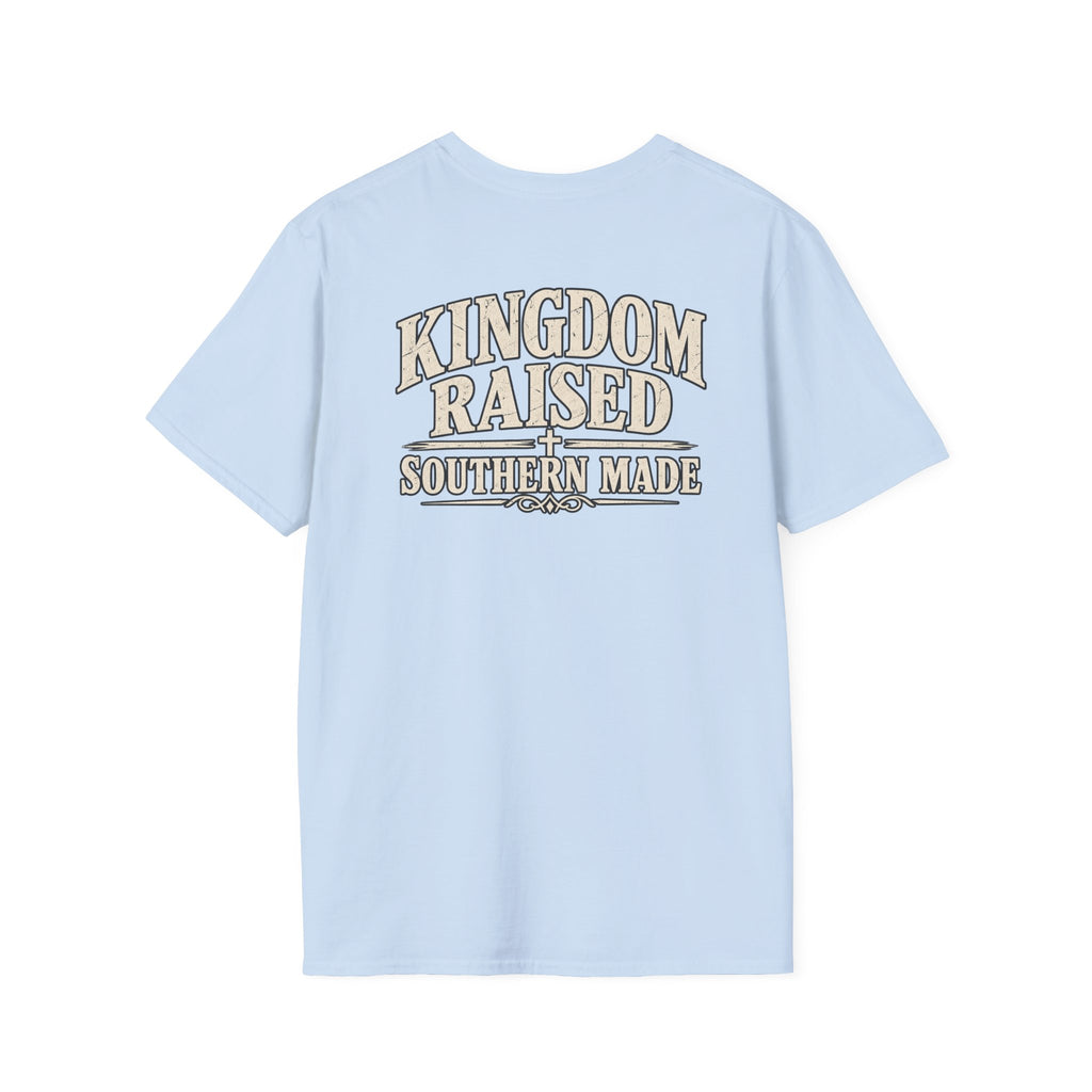 Jesus Knows My Heart/Kingdom raised T-Shirt