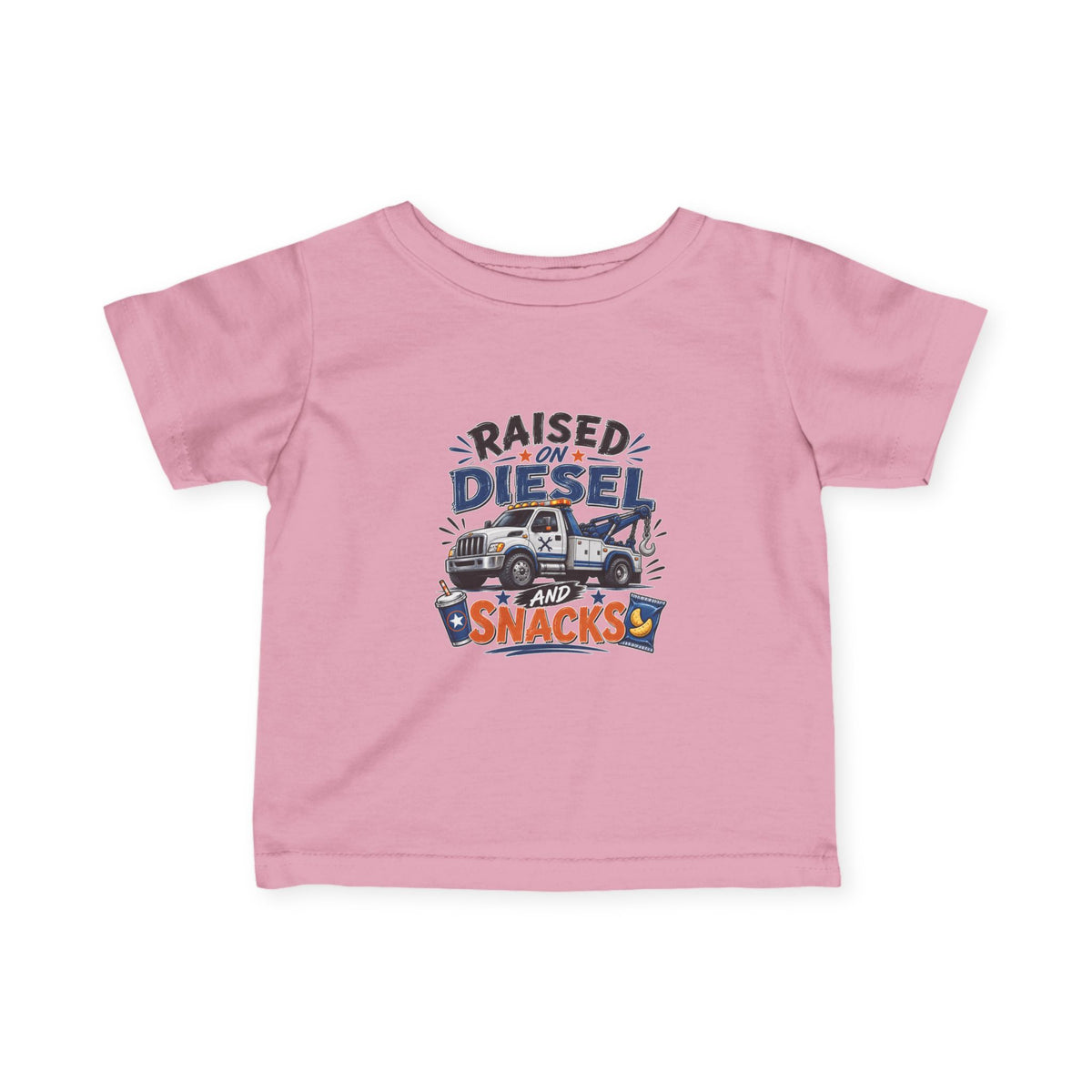 Raised on Diesel and Snacks- Infant/Toddler Tee