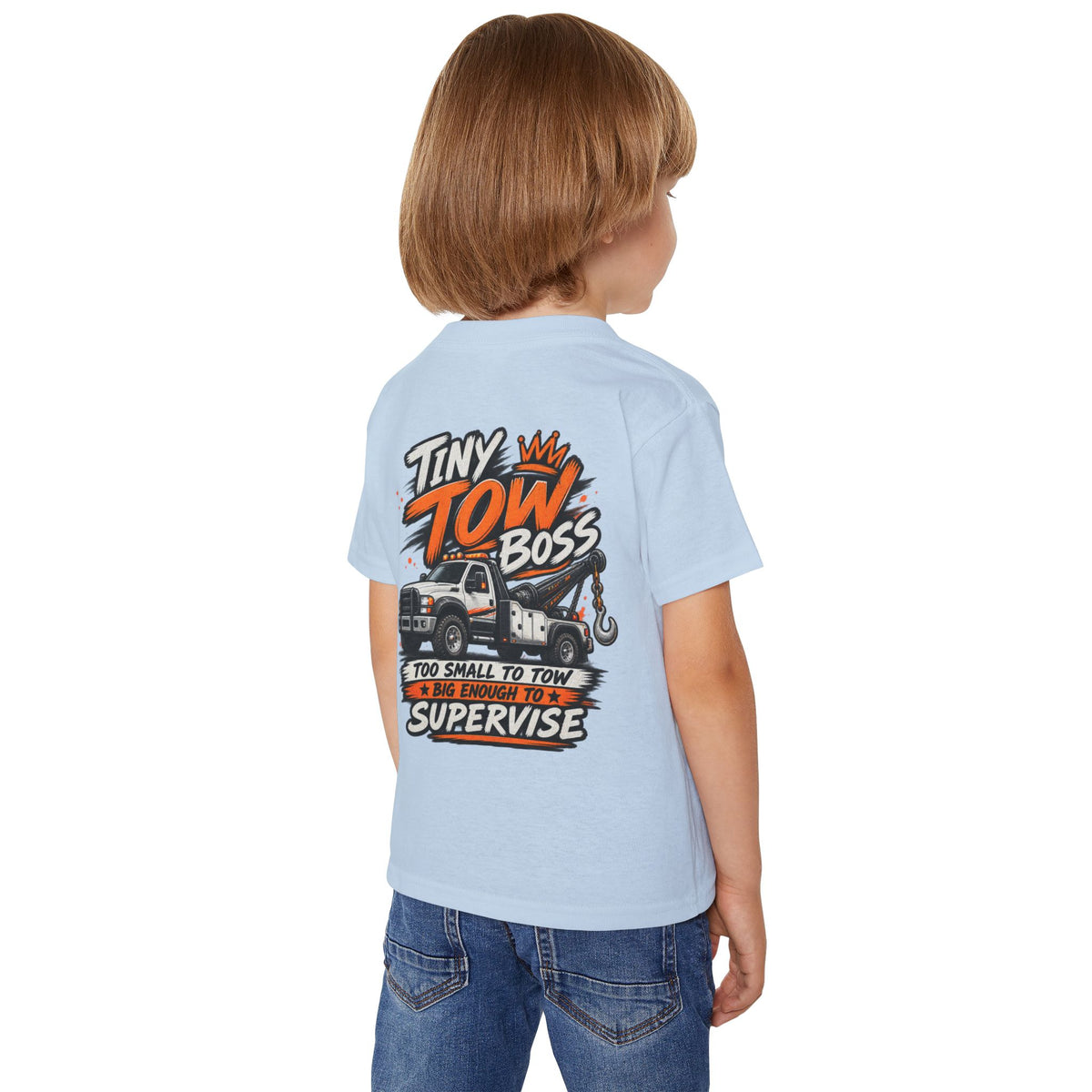 Tiny Tow Boss Supervisor Toddler Tee