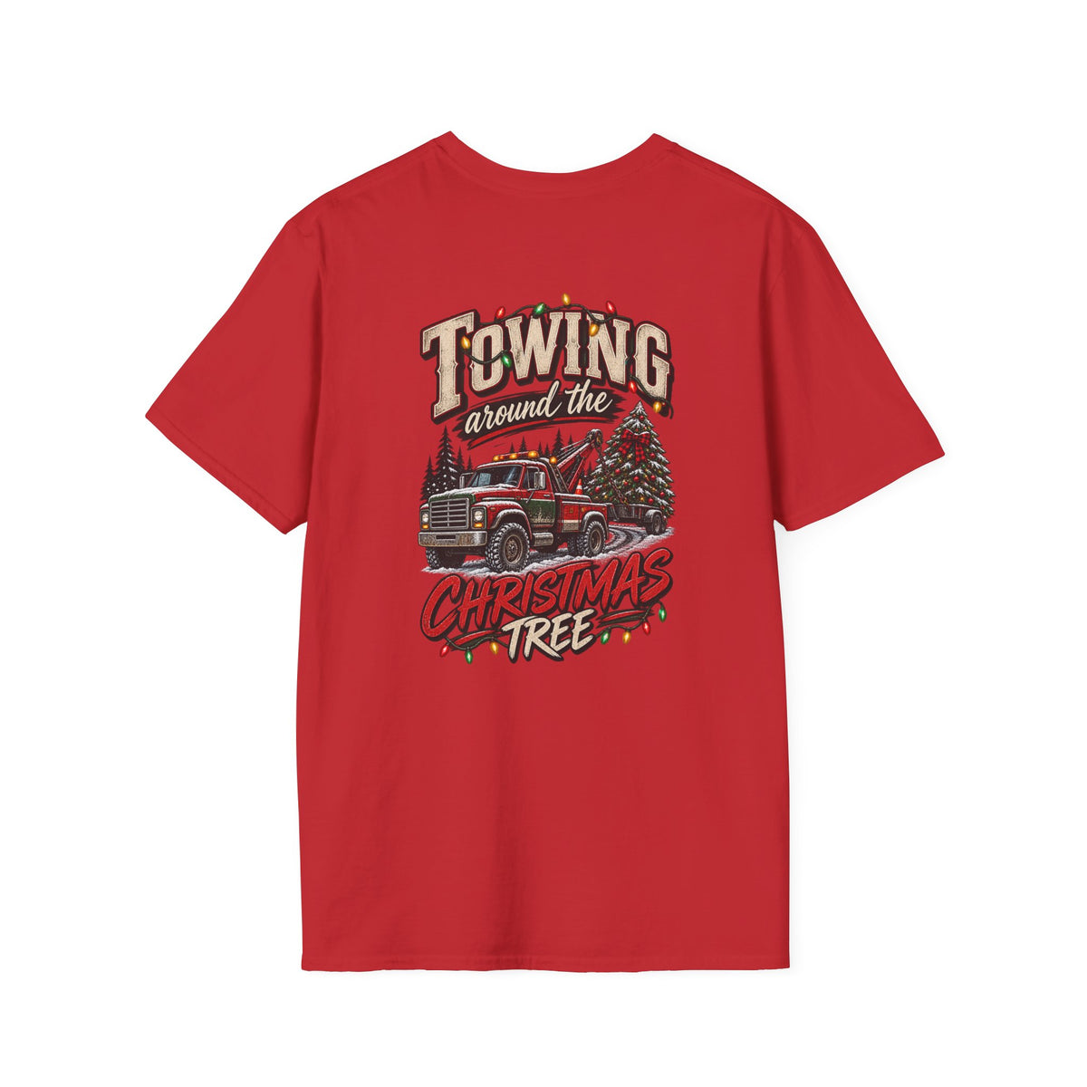 Towin' Around The Christmas Tree Tee