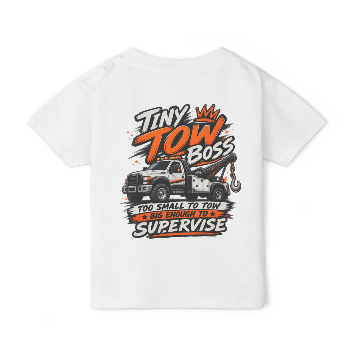 Tiny Tow Boss Supervisor Toddler Tee