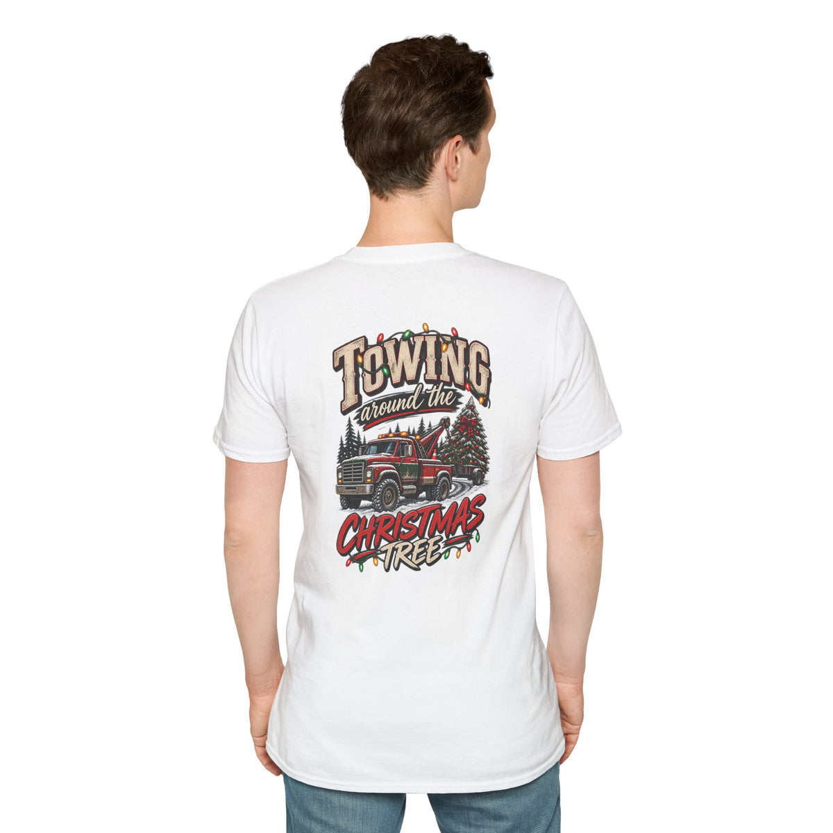 Towin' Around The Christmas Tree Tee