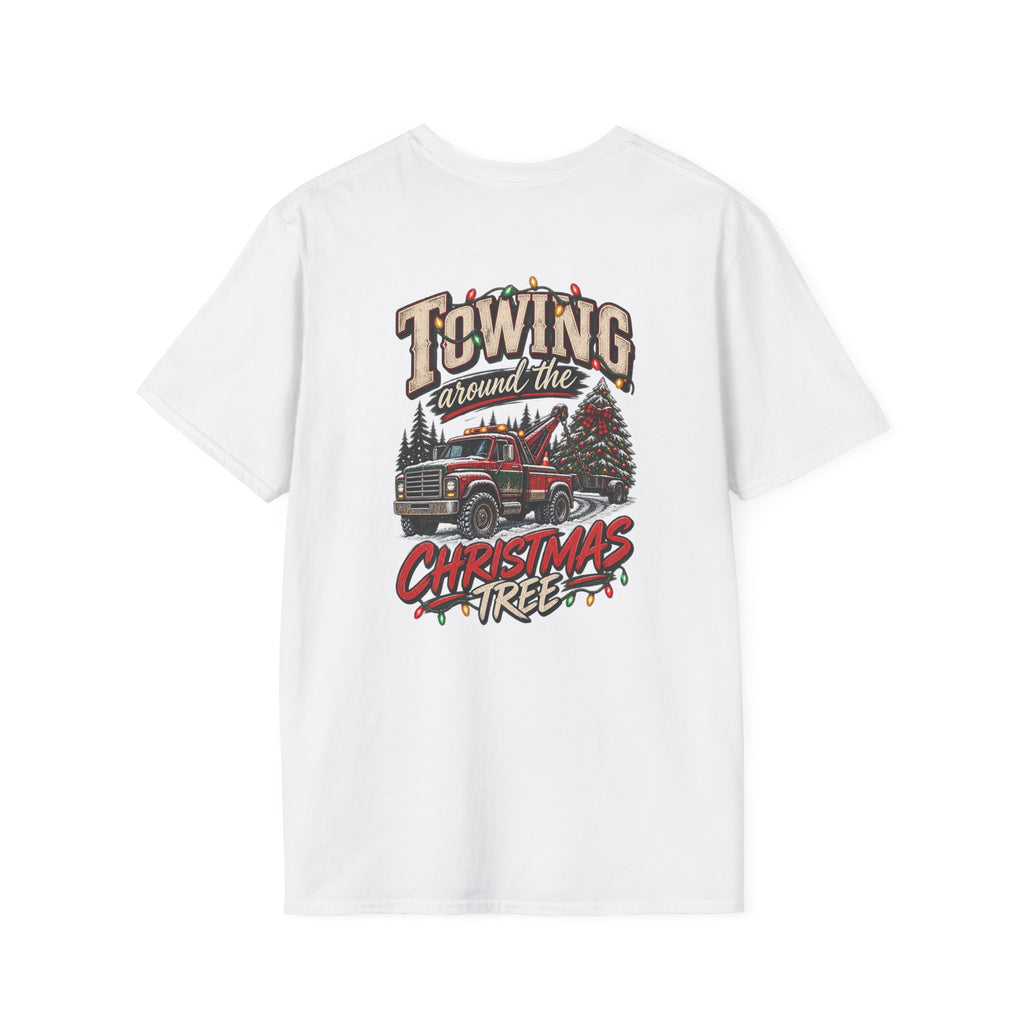 Towin' Around The Christmas Tree Tee