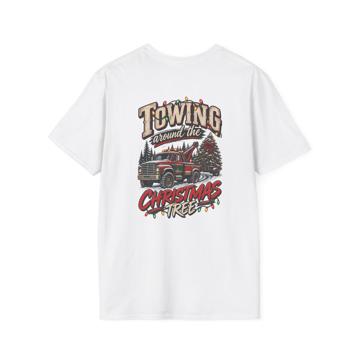 Towin' Around The Christmas Tree Tee