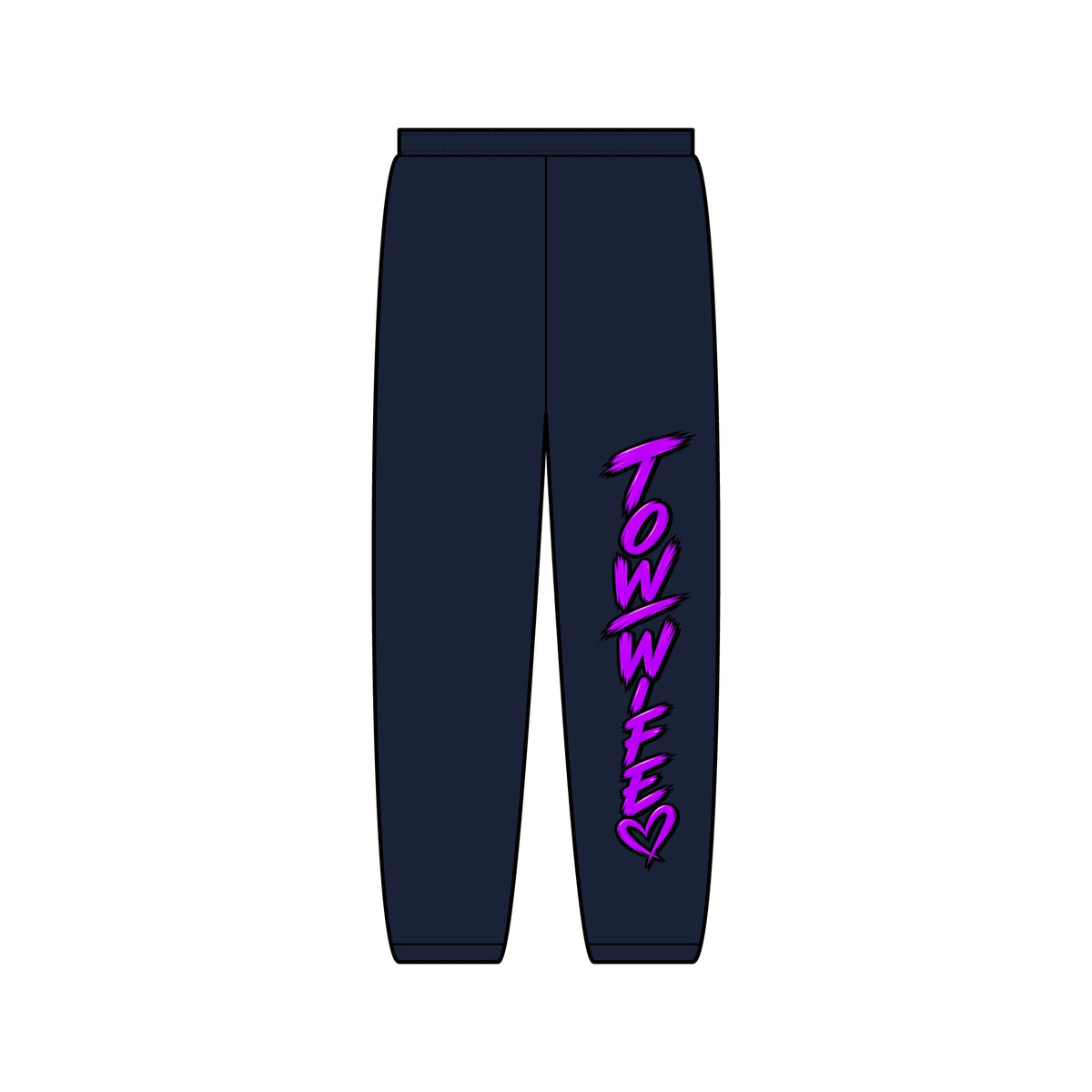 Tow Wife Joggers- Purple