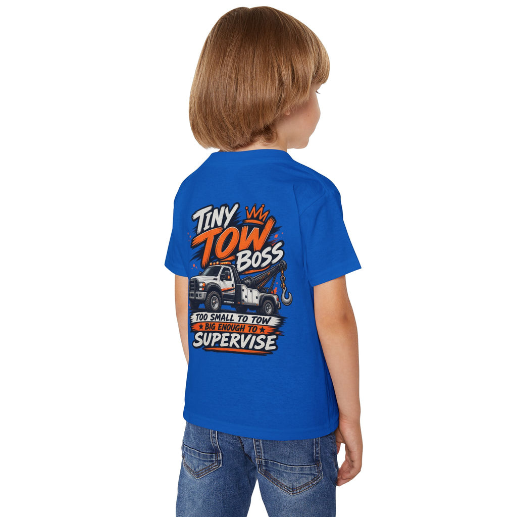 Tiny Tow Boss Supervisor Toddler Tee