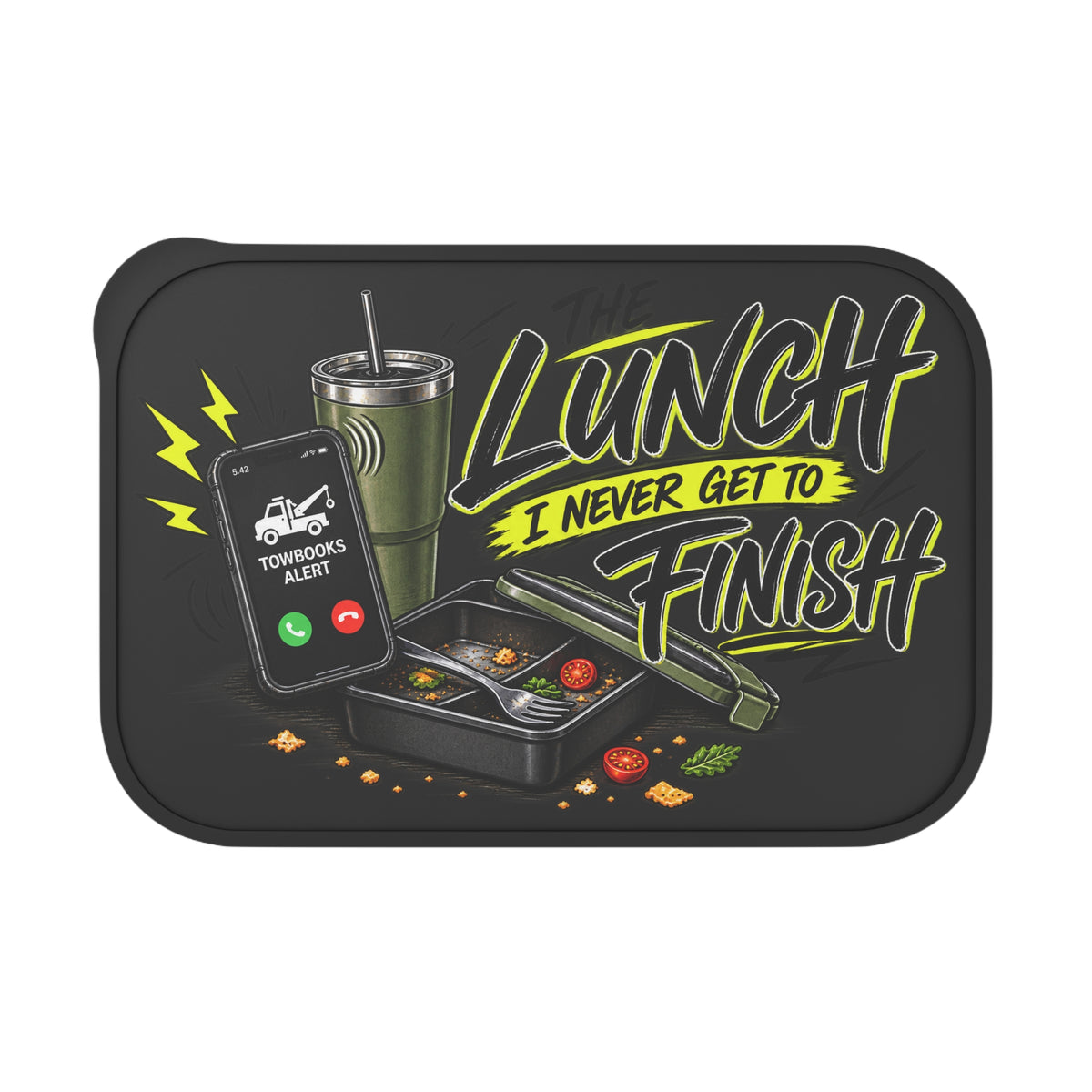 Lunch Box with Utensils