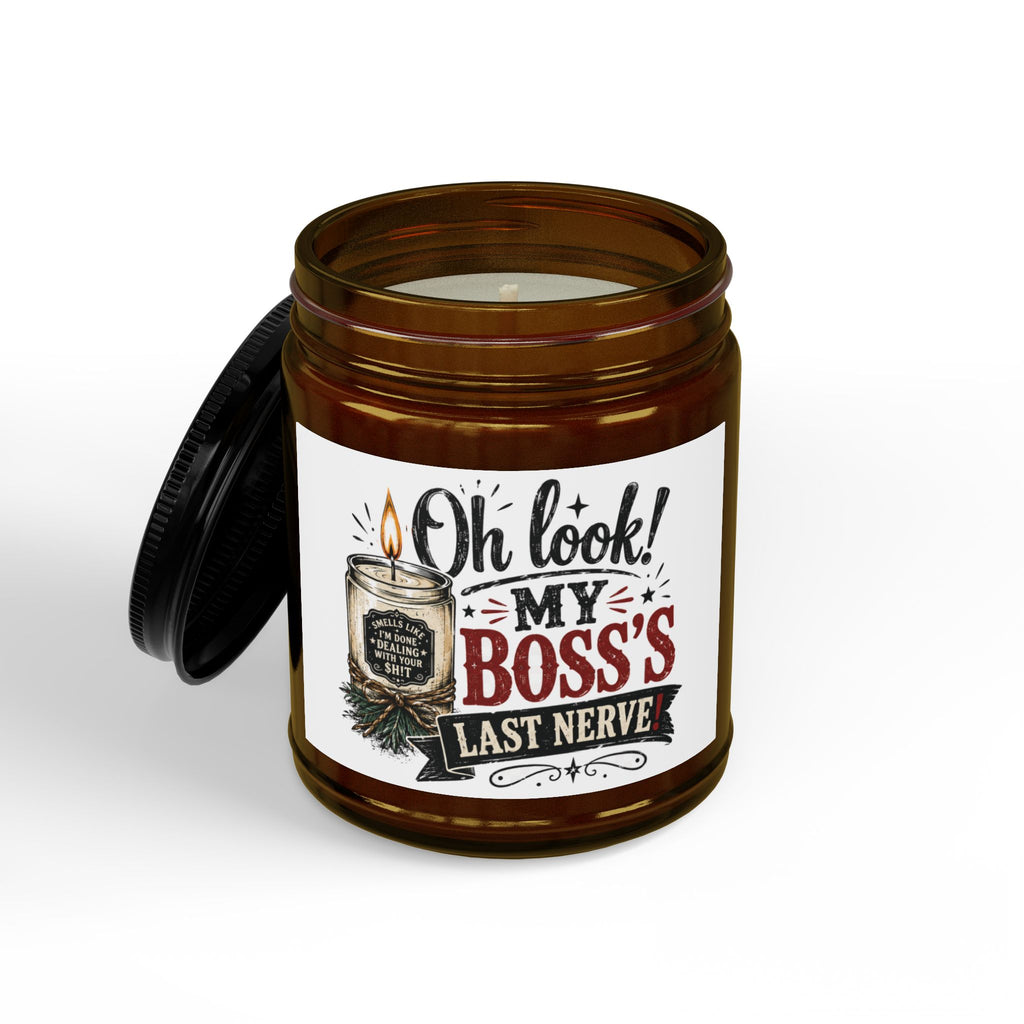 Oh look! Boss's Last Nerve Scented Jar (4oz & 9oz)