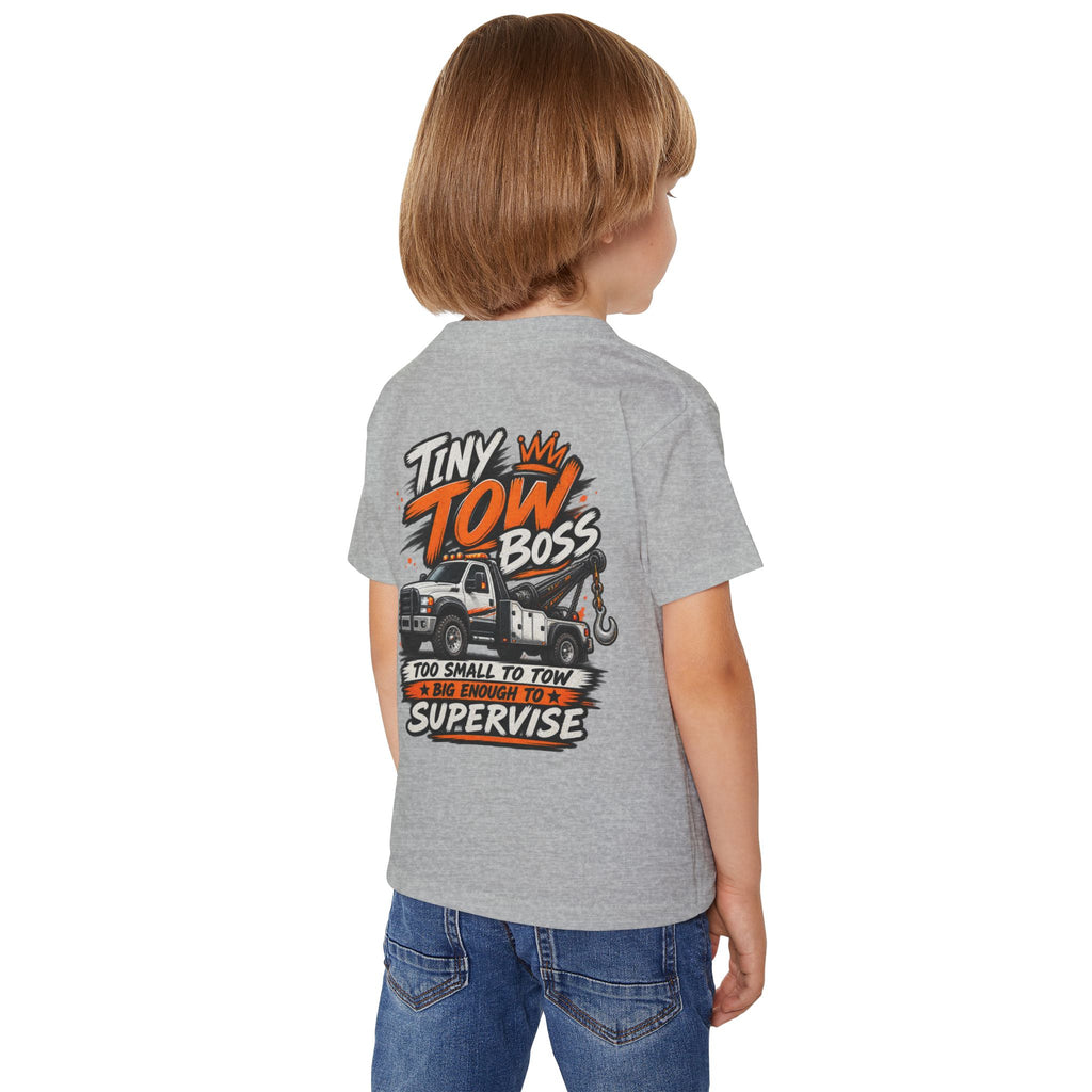 Tiny Tow Boss Supervisor Toddler Tee