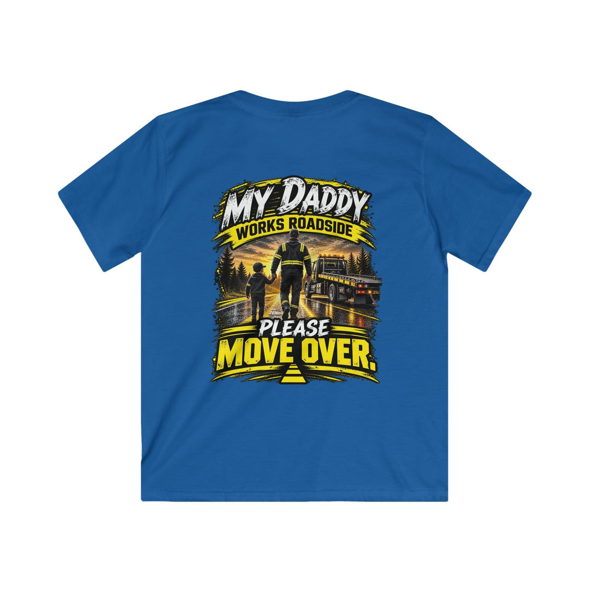 "My Daddy Works Roadside" Tee