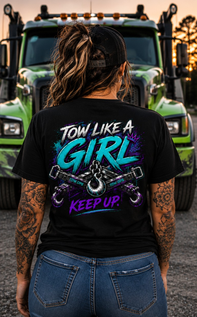 Tow Like A Girl Tee