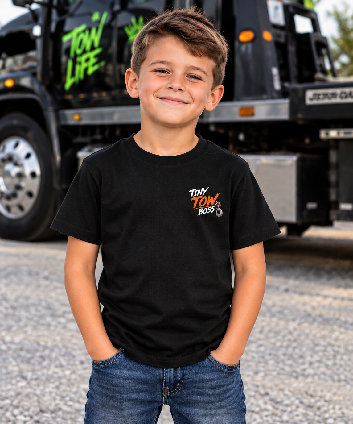 My Daddy is a Tow Op tee
