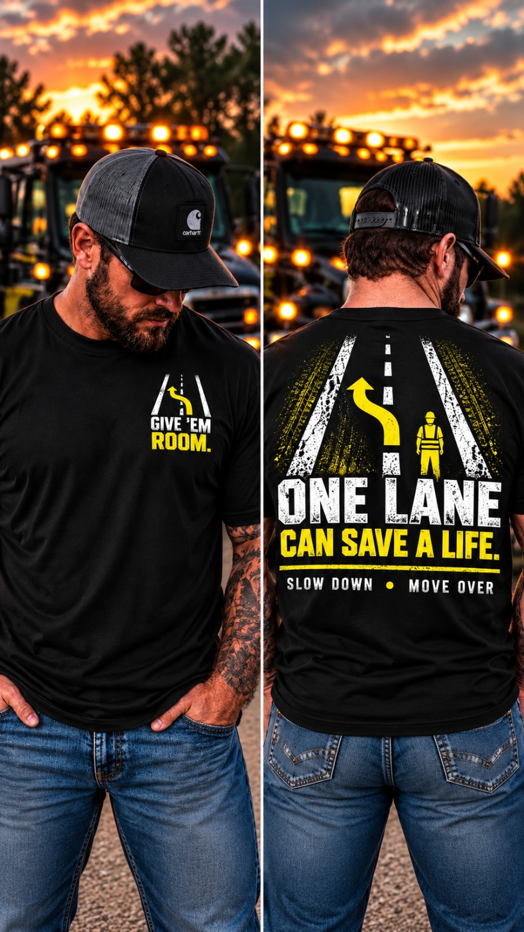 Give 'Em Room Tee