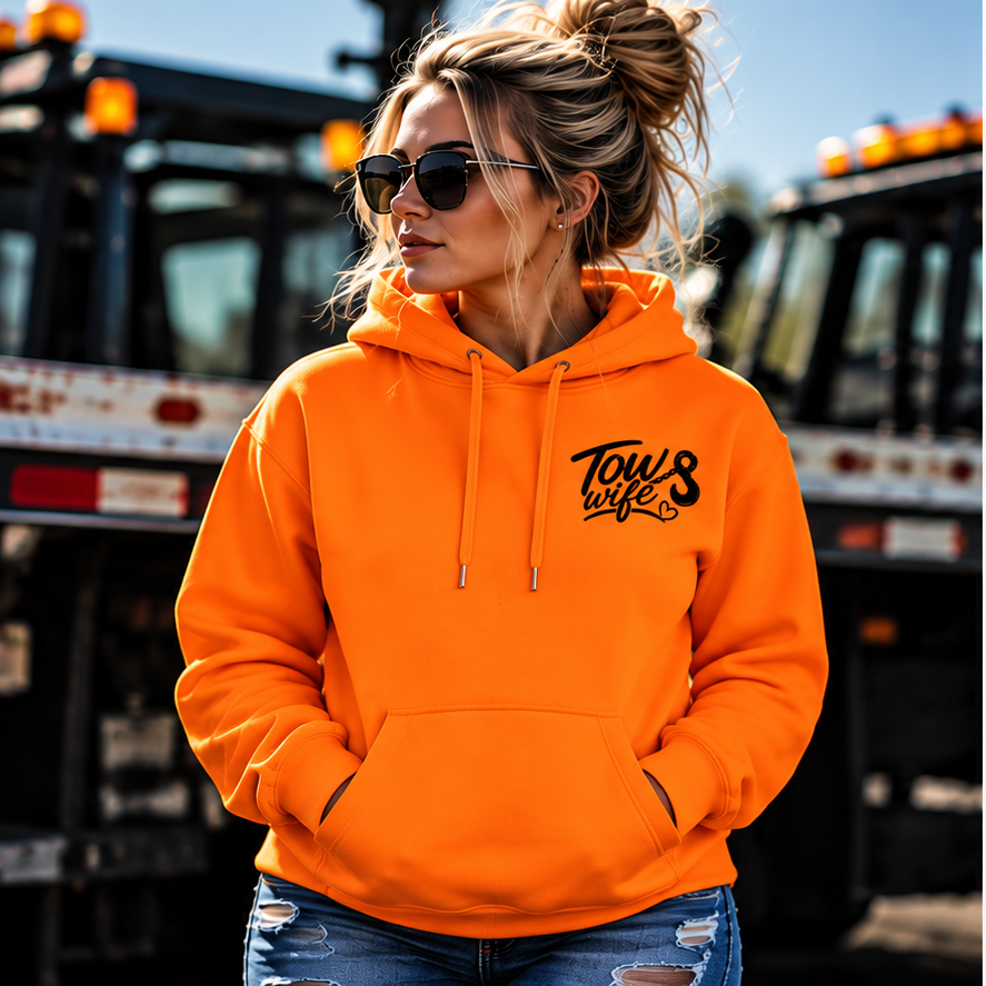 Hi-Vis Tow Wife Hoodie💚