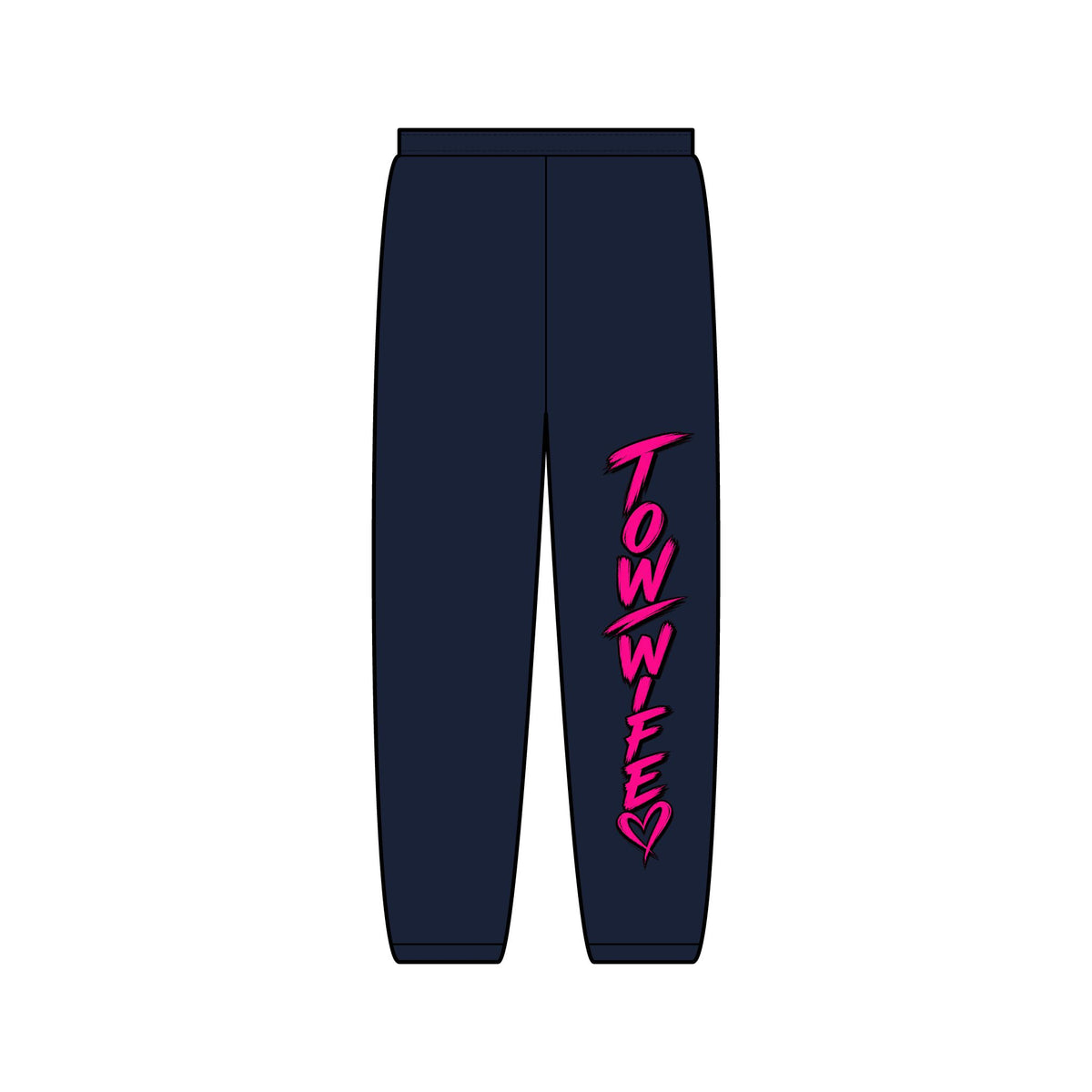 Tow Wife Joggers- Hot Pink