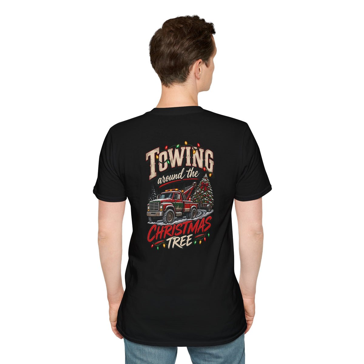 Towin' Around The Christmas Tree Tee