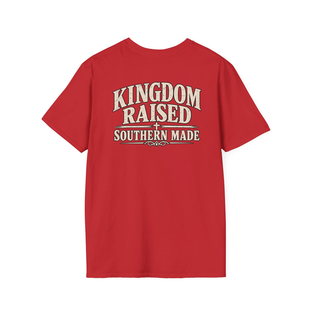 Jesus Knows My Heart/Kingdom raised T-Shirt