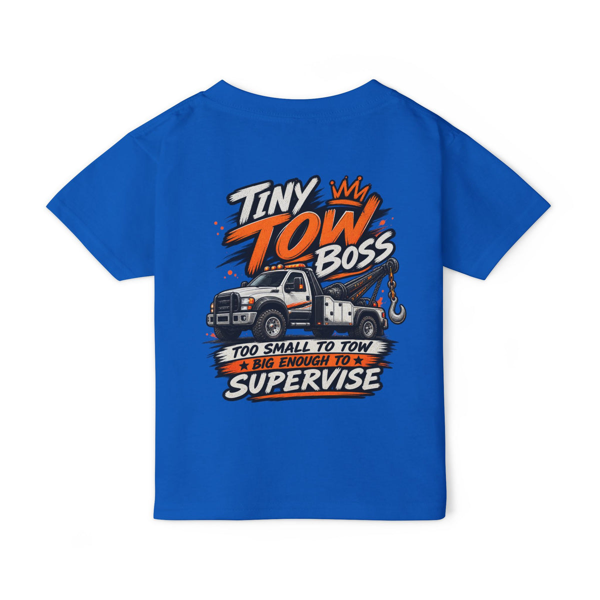 Tiny Tow Boss Supervisor Toddler Tee