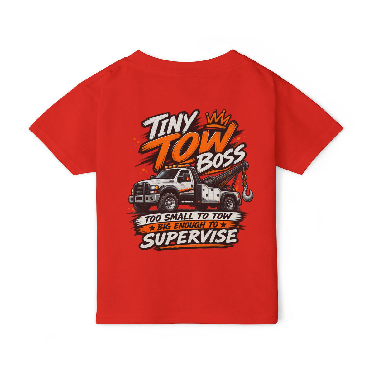 Tiny Tow Boss Supervisor Toddler Tee