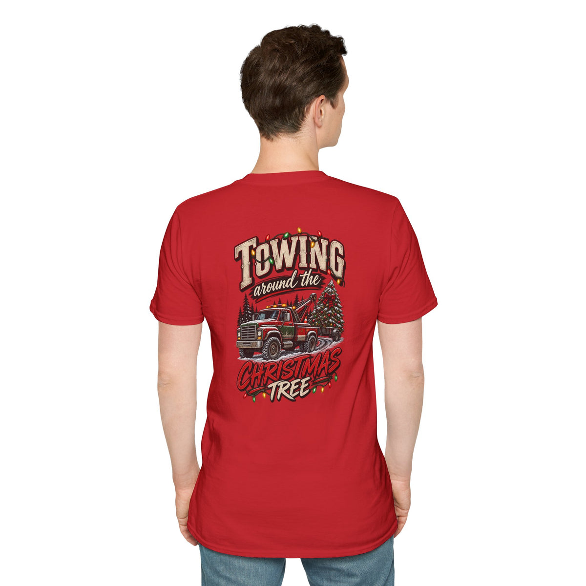 Towin' Around The Christmas Tree Tee