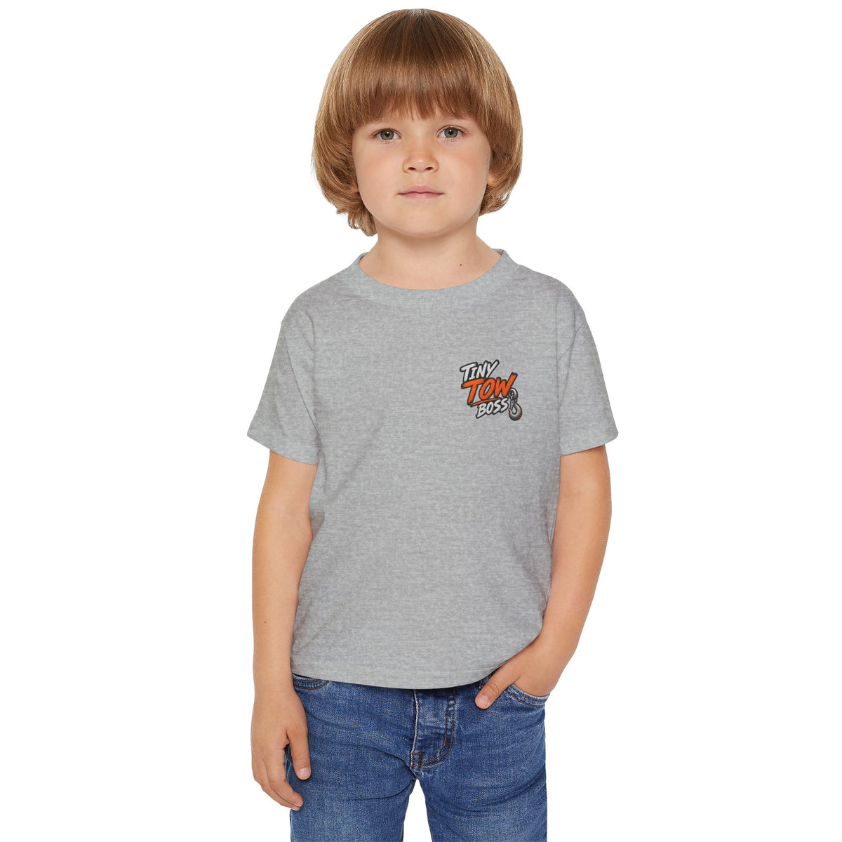 Tiny Tow Boss Supervisor Toddler Tee