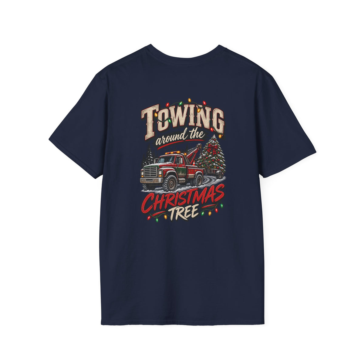 Towin' Around The Christmas Tree Tee