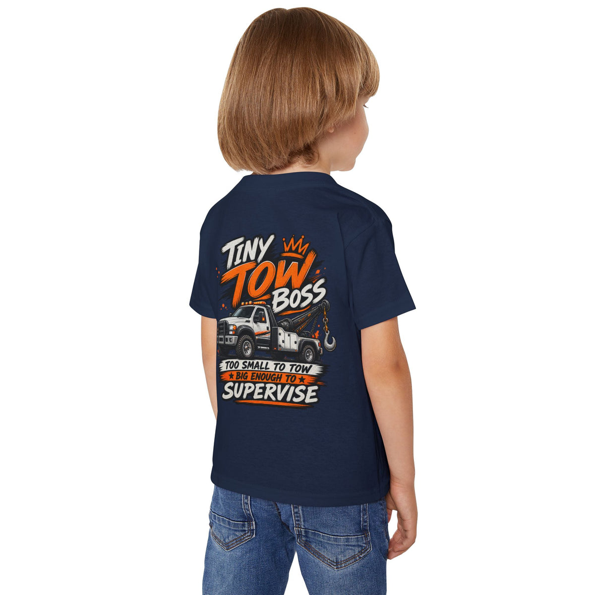Tiny Tow Boss Supervisor Toddler Tee