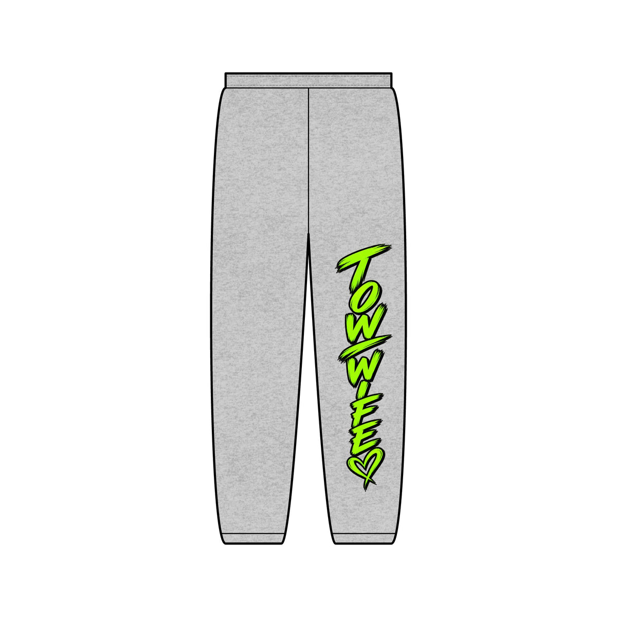 Tow Wife Joggers- Neon Green