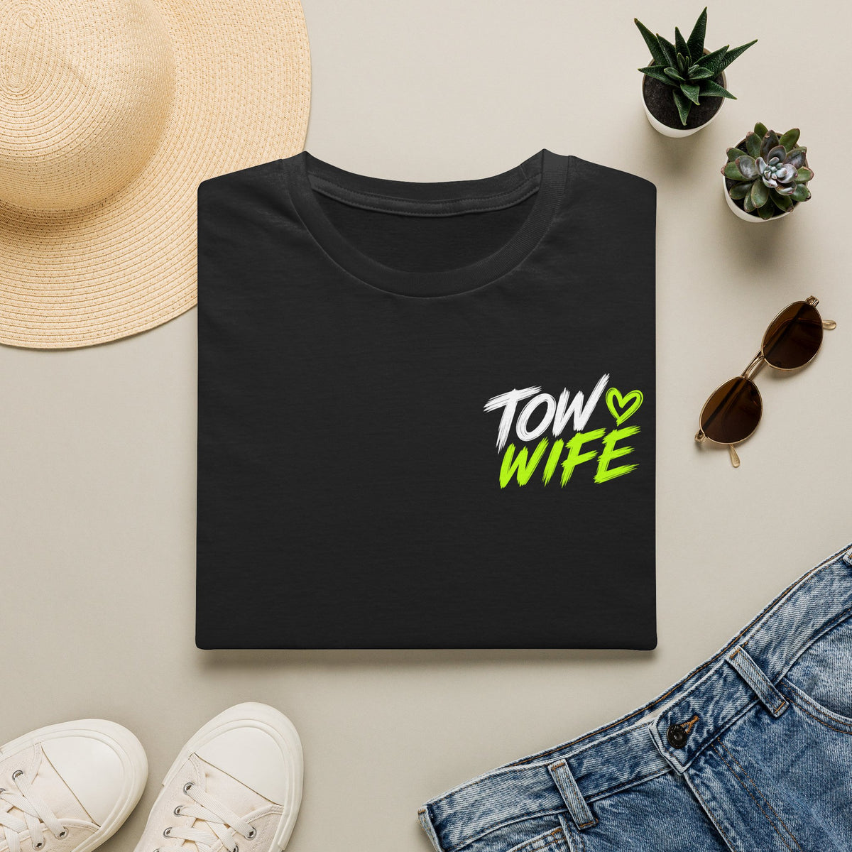 Tow Wife Tee- Caffeine and Canceled Plans