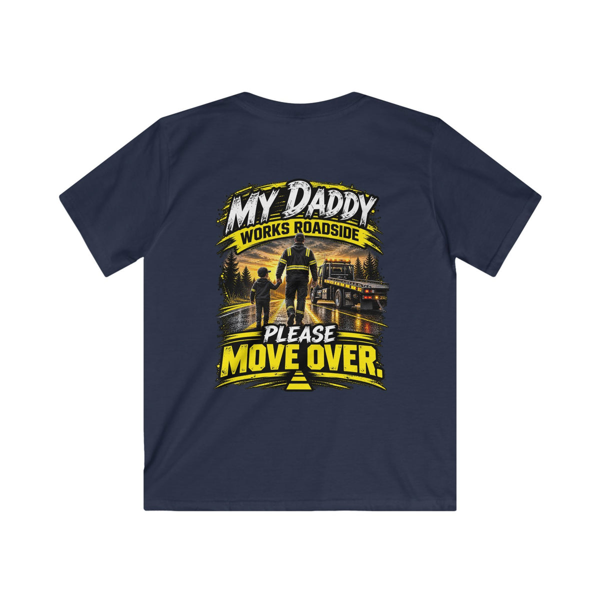"My Daddy Works Roadside" Tee